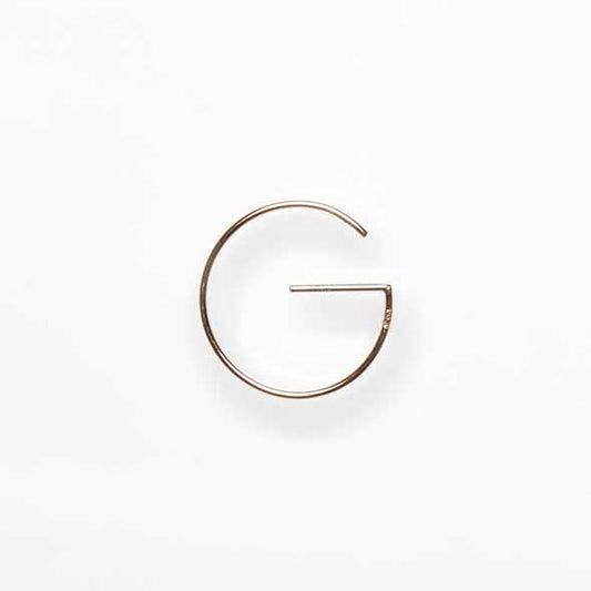 26 letters earring "G"