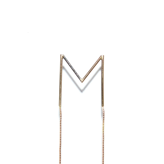 26 letters necklace "M"