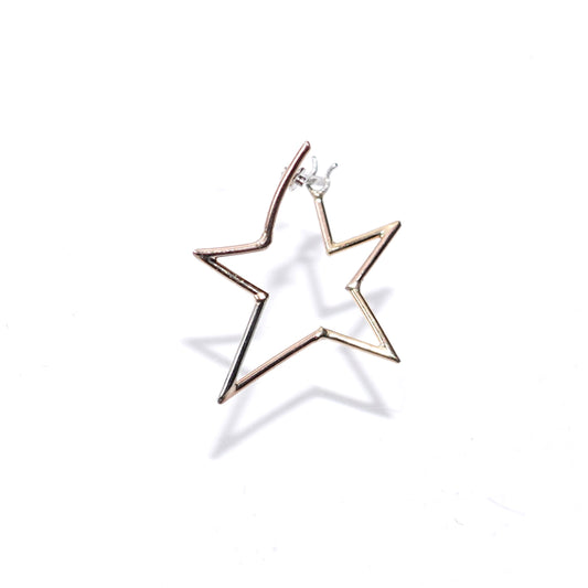 small star CR earring